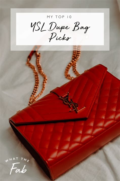 knock off ysl purse|ysl dupe bag top 10.